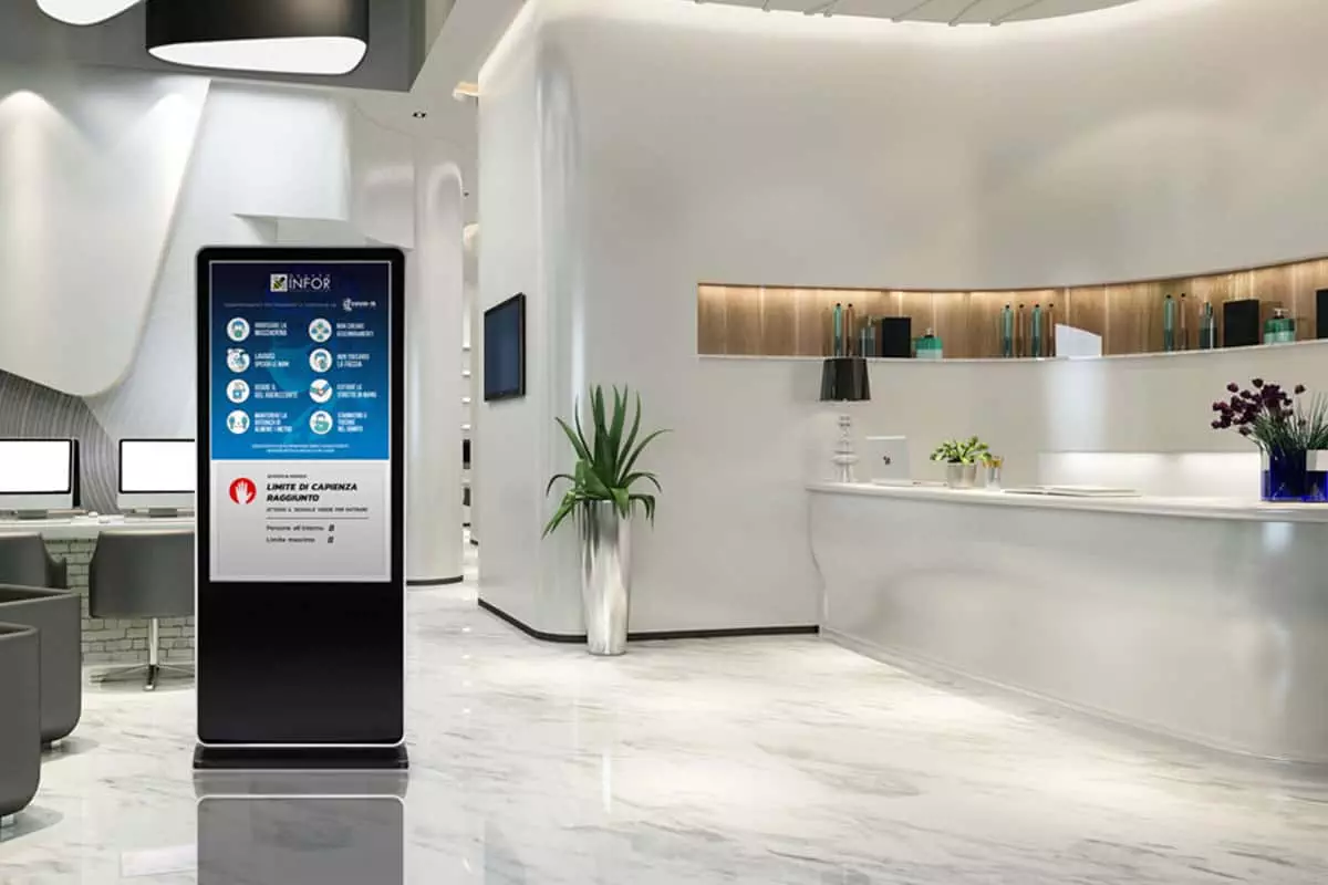 Accesso contingentato e visualizzazione contenuti digitali