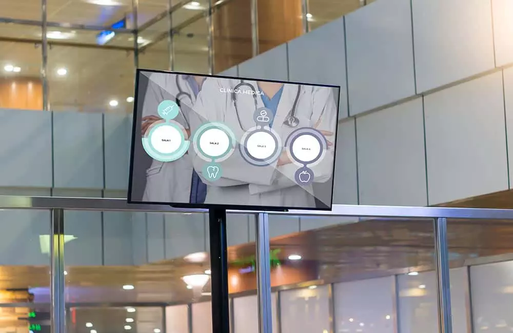 Contenuti digitali su display e totem in azienda, punti vendita, centri commerciali, industria